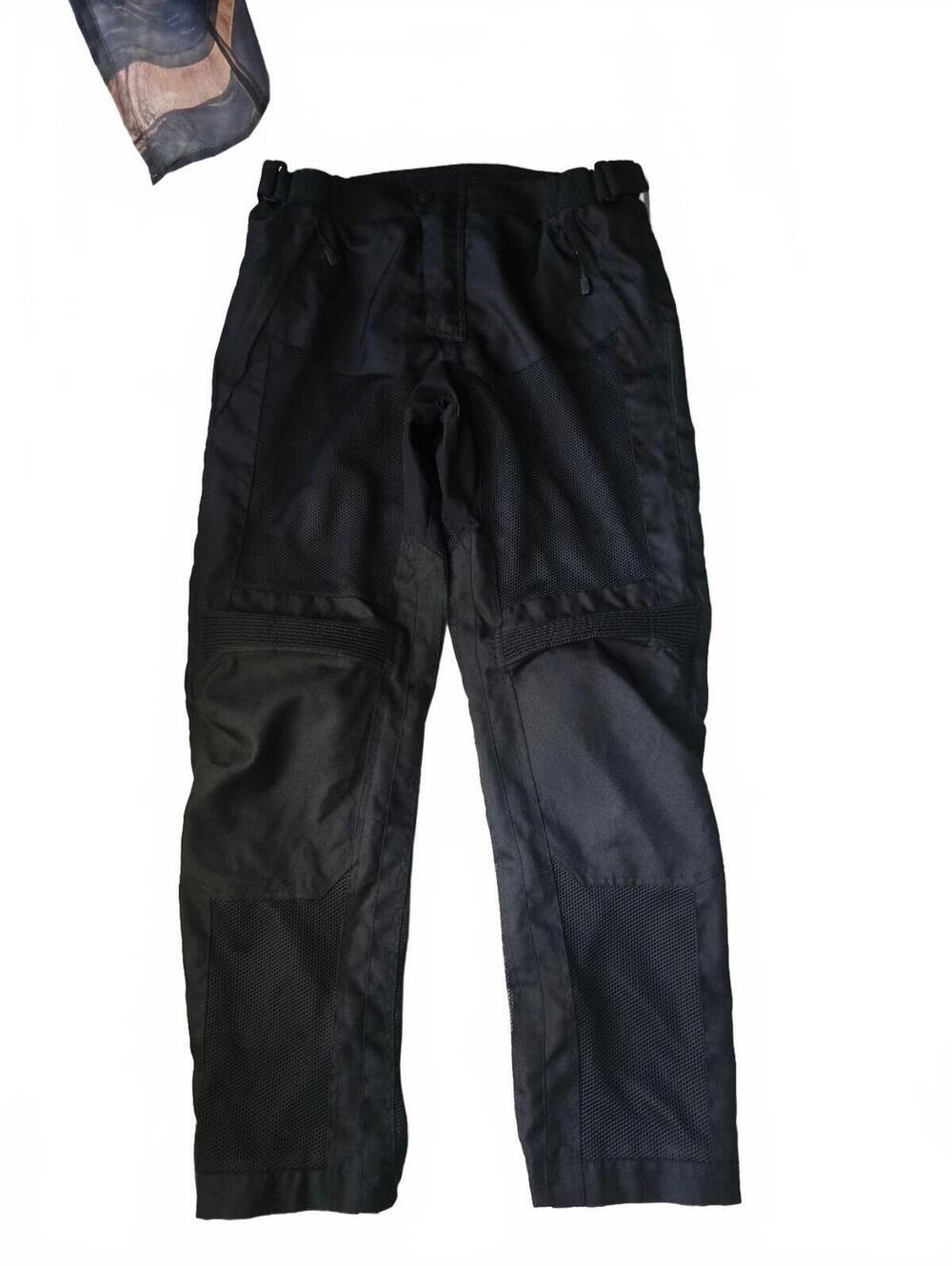 Bilt Black Mesh Textile Motorcycle Riding Pants Men's Size Large L